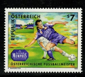 Austria Scott 1754 MNH** Soccer stamp