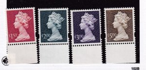 A SUPERB COLLECTION H/V MACHIN'S PLUS PHOSPHOR ISSUES VF-MNH MLH + DOUBLE HEADS