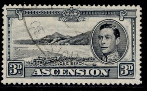 ASCENSION GVI SG42a, 3d black & grey, FINE USED. PERF 13½