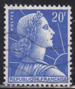 France 755 Marianne Issue 1957