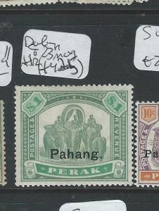 MALAYA PAHANG (P0810B) $1.00 ELEPHANT SG 23  MOG   HR