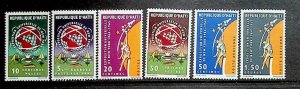 HAITI Sc 521-3,C233-5 NH ISSUE OF 1965 - WORLD'S FAIR