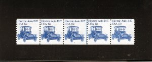 1906 Electric Car, MNH PNC/5 w/line (#7)