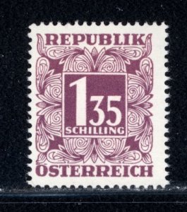 Austria 1949  Scott #J249 MNH