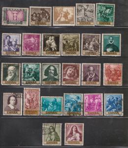 SPAIN - Stockpage Of Used Issues #8 - Nice Stamps