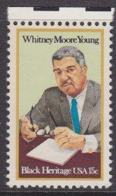 US sc#1875 1981 15c Whitney M Young MNH