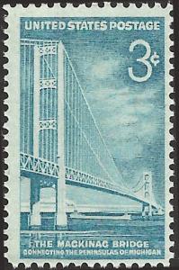 # 1109 MINT NEVER HINGED MACKINAC BRIDGE