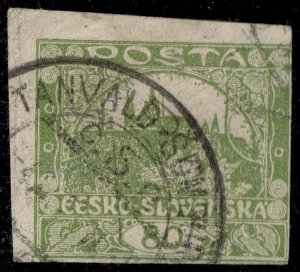 Czechoslovakia #34 Hradcany at Prague; Used