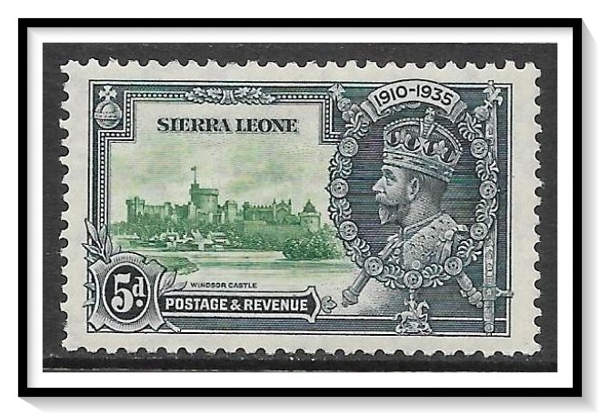 Sierra Leone #168 Silver Jubilee MH