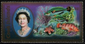Cook Is. #1293 MNH Stamp - Queen Elizabeth II - Fish - Marine Life