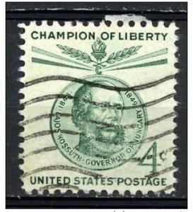 USA 1958 - Scott 1117 used - 4c, Lajos Kossuth