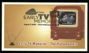 US 4414t Early TV Memories The Honeymooners UA Fleetwood cachet FDC DP