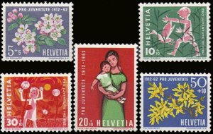 Scott #B318-22 Flowers MNH