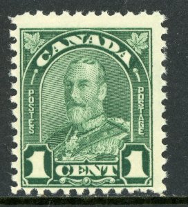 Canada 1930 KGV 1¢ Green Scott # 163 MNH V626