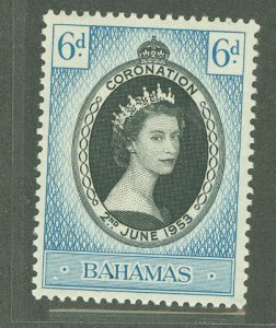 Bahamas #157 Unused Single