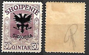 ALBANIA STAMPS 1920. Mi.#75. MLH