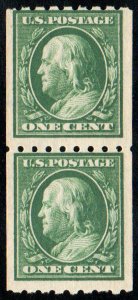 USA #390 Fine+ OG NH, lovely color!