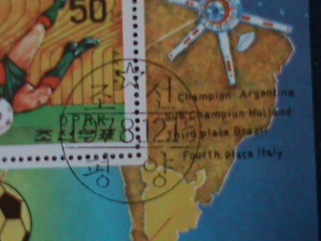 ​KOREA-1978-ARGENTINA'78-WORLD CUP WINNERS-CTO S/S VF WE SHIP TO WORLDWIDE