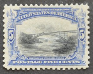 DYNAMITE Stamps: US Scott #297 (thin) – MINT