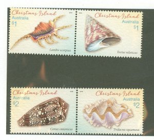 Christmas Island #550-51 Mint (NH) Single (Complete Set)