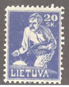 Lithuania, Scott #99, MH