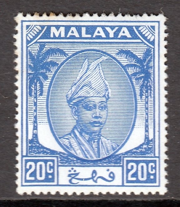 Malaya (Pahang) - Scott #68 - MH - Toning spots - SCV $2.50