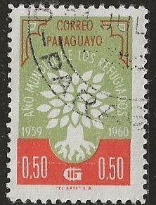 Paraguay ^ Scott # 561 - Used