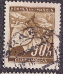 Bohemia and Moravia 24A 1941 Used