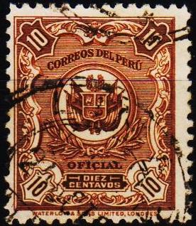 Peru. 1909 10c S.G.0572 Fine Used