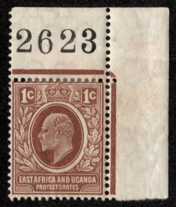 East Africa and Uganda Scott 31 Unused hinged.