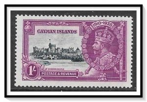 Cayman Islands #84 Silver Jubilee NG