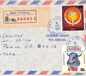 CF240 1980 EL Salvador *SAN VICENTE* MISSIONARY Air Cover MIVA Vehicles Austria 