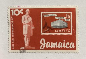 Jamaica 1979 Scott 457 used - 10c,  Sir Rowland Hill