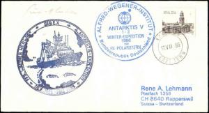 1986 SOUTH AFRICA / GERMANY ANTARCTIC EXPEDITION CACHETS