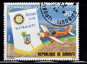 Djibouti - #509 Rotary International-  Used