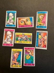 Stamps Qatar Scott #267-74 never hinged