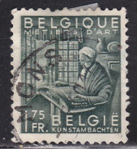 Belgium 378 Industrial Arts 1948