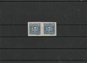 Salvador Imperf Stamp Mint Never Hinged Pair ref 21893