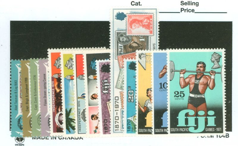 Fiji #293/323  Single (Complete Set)
