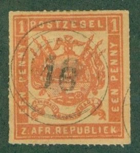 TRANSVAAL 42 USED (RL) 8374 CV $200.00 BIN $75.00