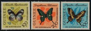 Guinea C47-9 MNH Butterflies, Insects