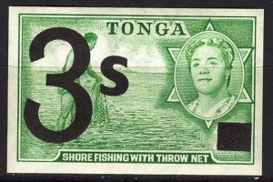 Tonga 1969 Landscapes Overprint 3 Sh. on 1 1/2 p. MNH **