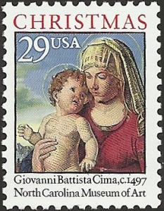# 2789 MINT NEVER HINGED MADONNA AND CHILD