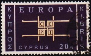 Cyprus. 1963  20m S.G.234 Fine Used