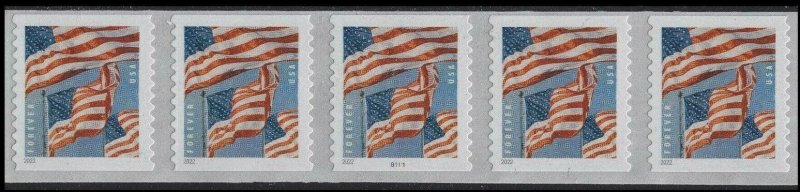 #5655 2022 Flag BCA 3k PNC5 B1111 - MNH