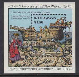 Bahamas 667 Discovery of America SS mnh