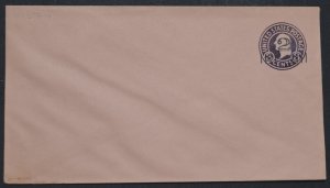 1920 US Sc. #U460 die 6 surcharged stamped envelope, mint, fair to good shape