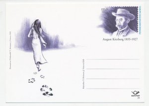 Postal stationery Estonia 2005 August Kitzberg - Writer