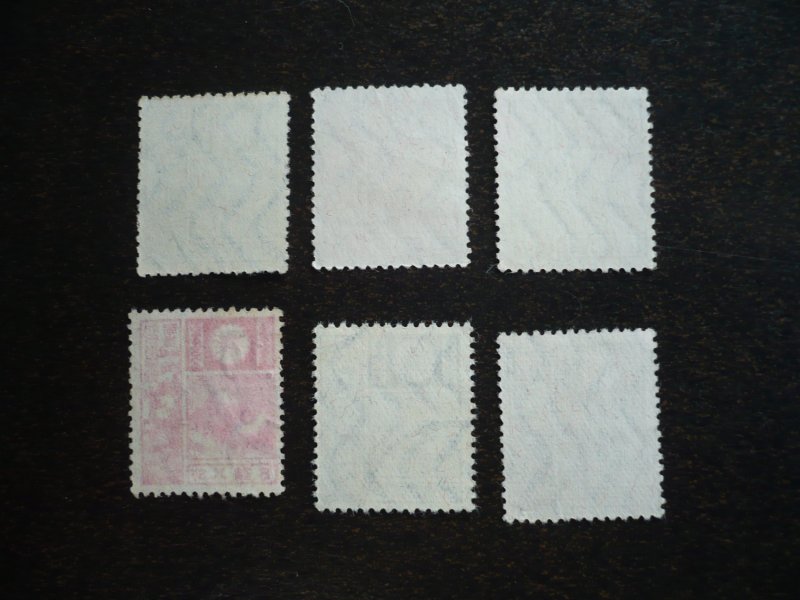 Stamps - Japan - Scott# 171-176 - Used Part Set of 6 Stamps