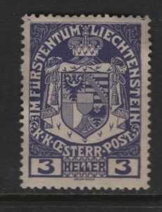 LIECHTENSTEIN  4   MINT HINGED